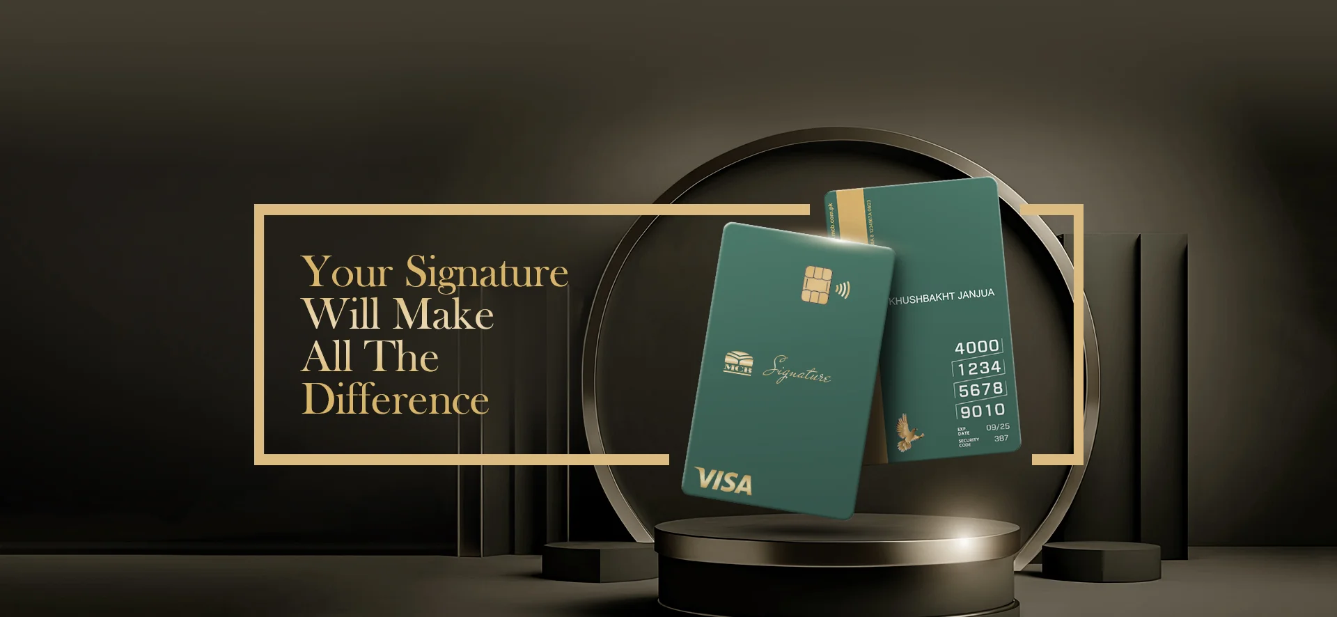 MCB Visa Signature Debit Card