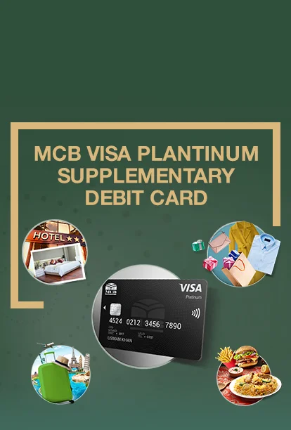 MCB Visa Debit Platinum Supplementary Card