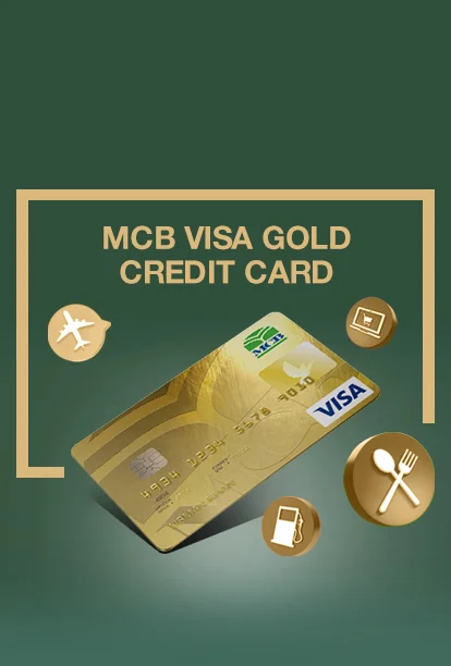 MCB Visa Gold Credit Card