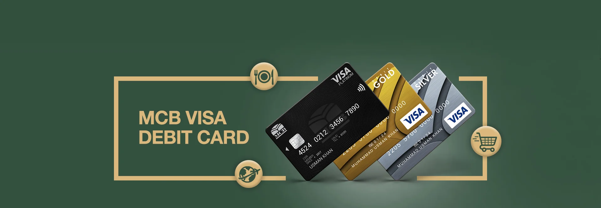 MCB Visa Debit Card