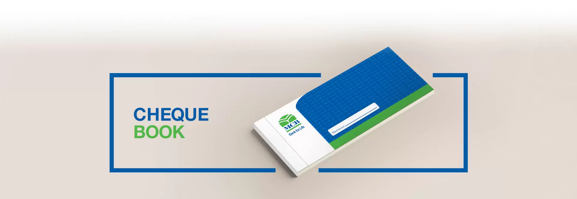 Cheque Book